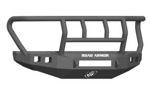 Ford F-250 Front Bumper - Road Armor - Stealth Wide Fender w/Titan II Guard Wide Flare - Tex Blk - `17-`20 Ford F-250 Front Bumper - Road Armor - Stealth Wide Fender w/Titan II Guard Wide Flare - Tex Blk - `17-`20